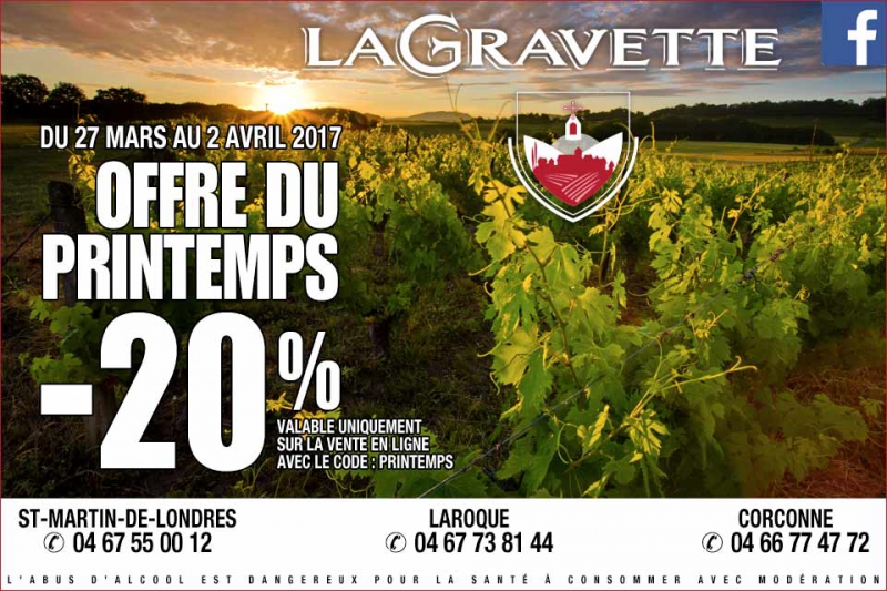 OFFRE DU PRINTEMPS