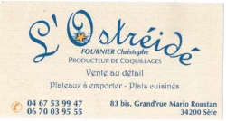 Producteur de Coquillages 