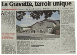 La Gravette, terroir unique